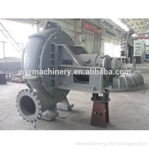 Submerged dredge pump